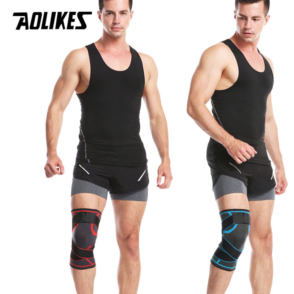 Đai quấn AOLIKES bảo vệ đầu gối khi chơi thể thao