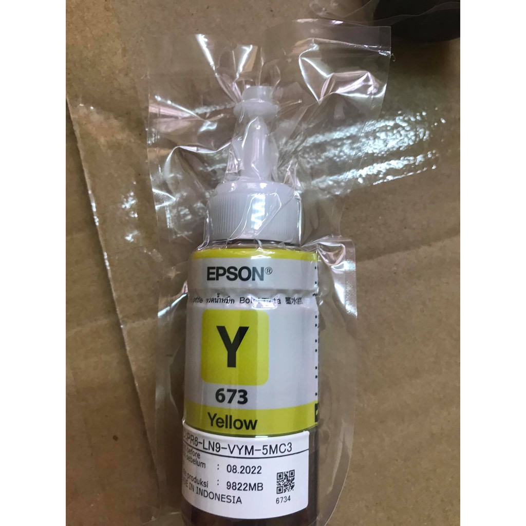 Mực 673 máy in Epson L805/L1800/L850/L800.v.v.chính hãng bóc máy