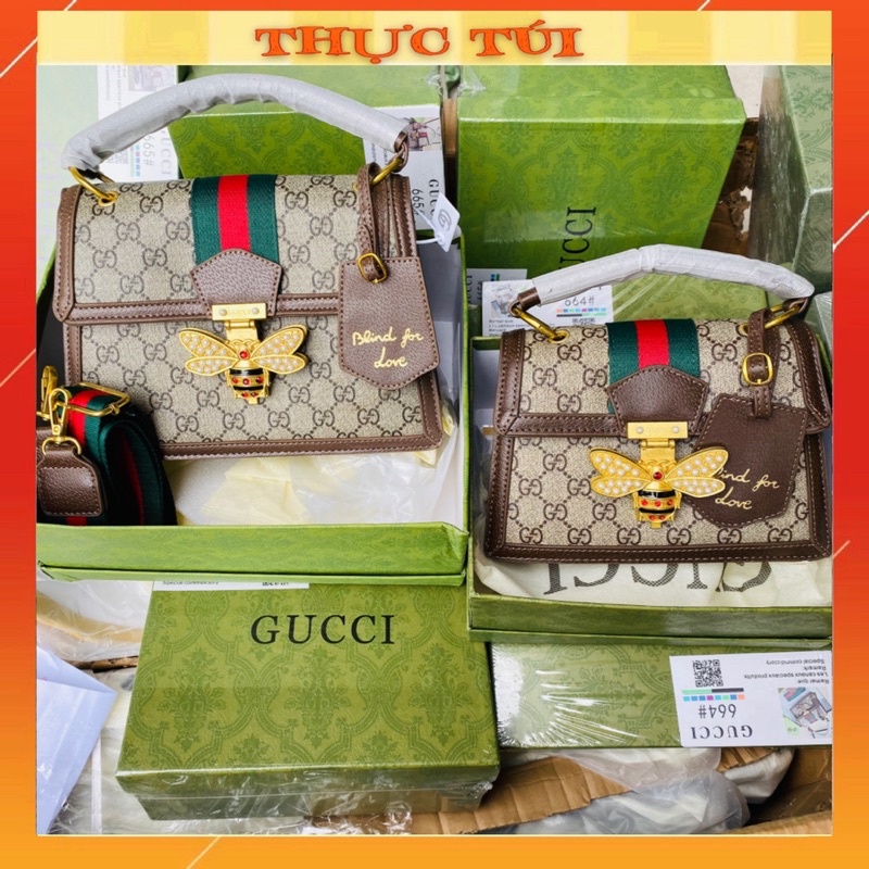 Túi ong vàng Đinh đá ,xách tay đeo chéo (có hộp)