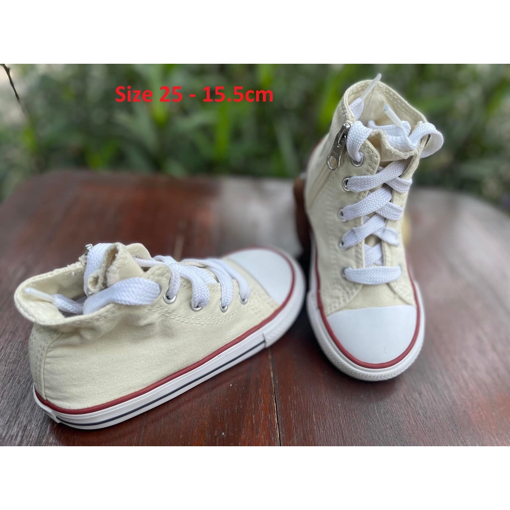 (2hand) Giày Trẻ Em 𝐂𝐎𝐍𝐕𝐄𝐑𝐒𝐄 Hàng Hiệu Ảnh Thật - Size 27 - 16,5cm