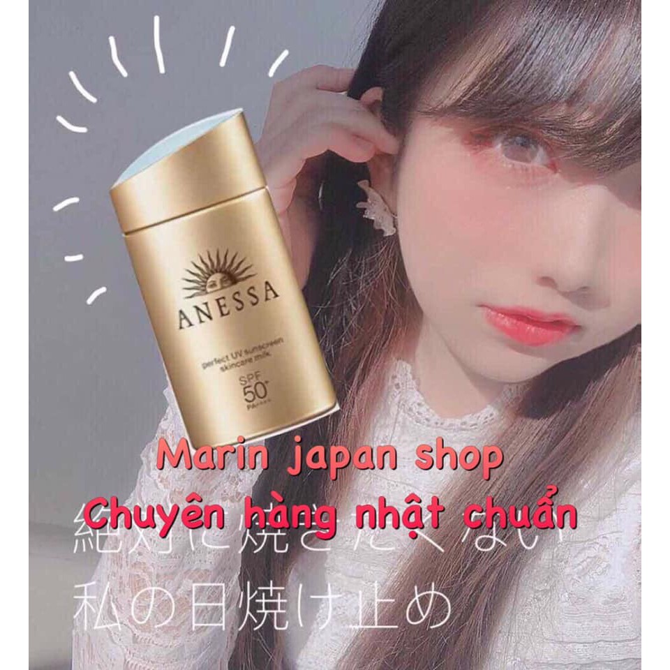 (Đủ Bill+có video)Kem chống nắng Anessa Shiseido chuẩn hàng Chính hãng mua tại Store Nhật Bản