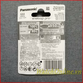 [Tặng hộp đựng] Pin sạc AA/ AAA Eneloop Pro