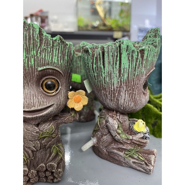 Tượng Groot trang trí bể cá