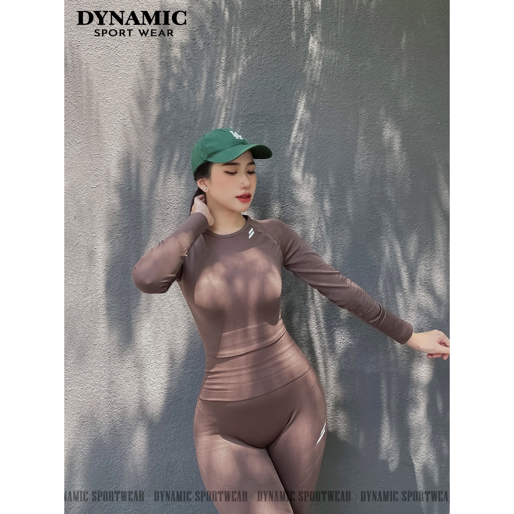 Áo dài tay và Quần dài Hyperflex - Set bộ thể thao tập Gym, Yoga, Aerobic nữ