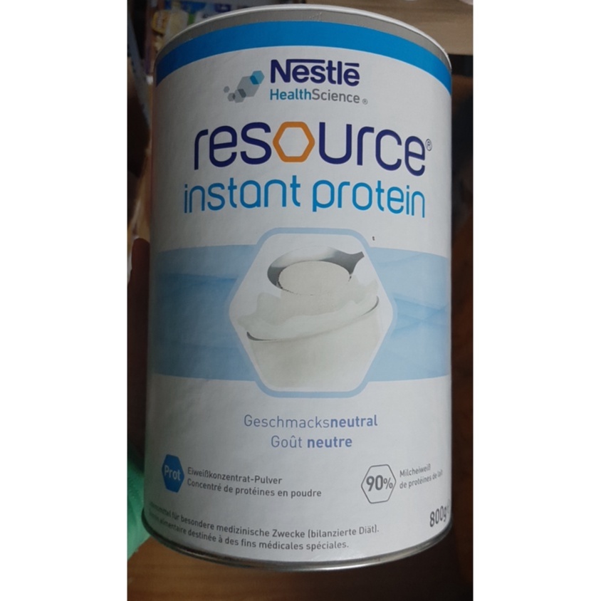 Sữa tiểu đường Đức NESTLE RESOURCE INSTANT PROTEIN 800gr Cho Người Tiểu Đường Ăn Kiêng date 2023