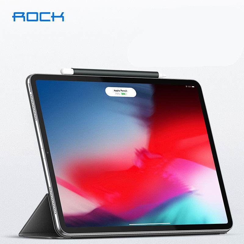 Bao Da ROCK Veena Series Thông Minh Da PU với Stylus Bút Khe Cắm cho iPad Pro 11 -inch, 12.9 inch