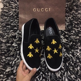 Giá sốc Slipon gucci Thêu ong rất đẹp