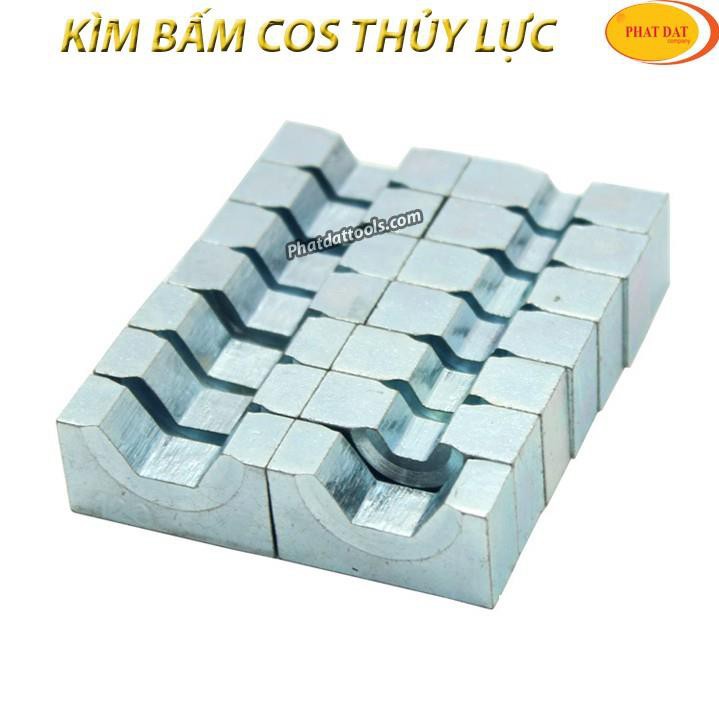 Kìm Bấm Cốt Thủy Lực YQK120, Bấm Cos Dây Điện Từ Hàm Ép Cos 10-120m2