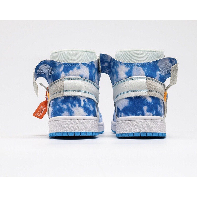 [ Hàng Siêu Hot ] Giày Air Jordan 1 Retro High OG Off-White University Blue