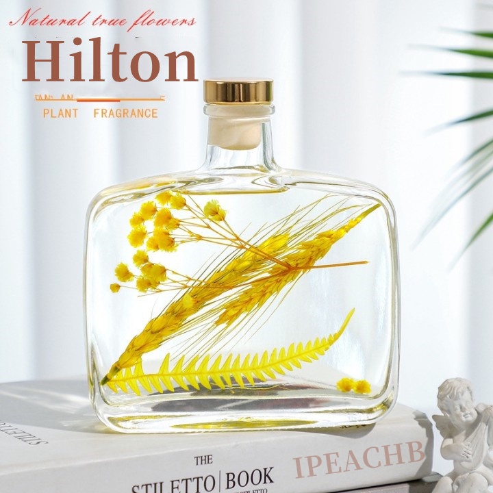 Tinh dầu nước hoa thơm phòng 100ml tinh dầu thiên nhiên hoa khô vĩnh cửu tặng kèm que gỗ khuếch