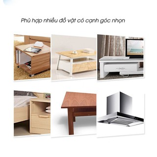 Bộ 4 Bọc Cạnh bàn chất liệu silicon an toàn cho bé 2021