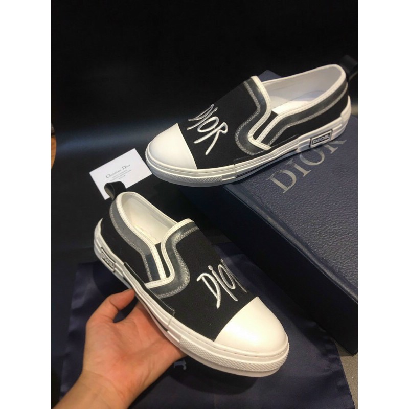 Giày lười vải DI0R siêu chất