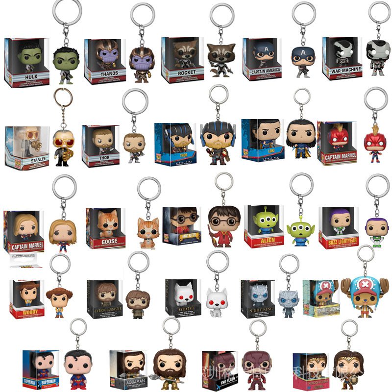 Funko Pop! Móc Khóa Hình Các Siêu Anh Hùng Đáng Yêu