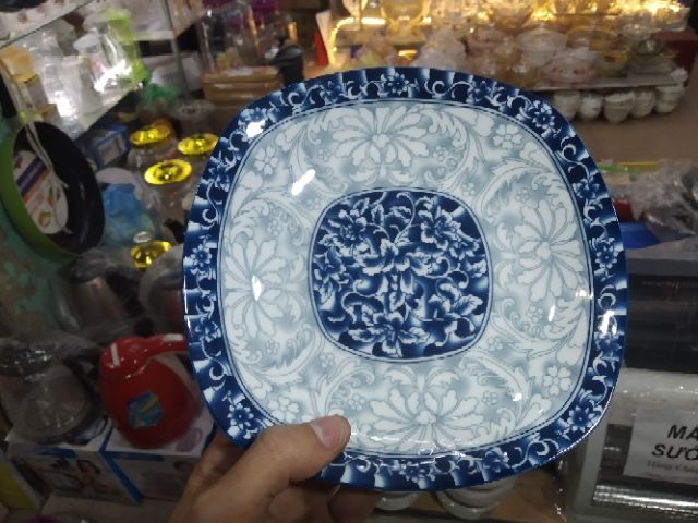 Bộ bát đĩa BÁT TRÀNG men lam cổ | BigBuy360 - bigbuy360.vn