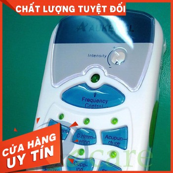 ComBo Máy Massage trị liệu xung điện thương hiệu Đức Aukewel AK-2000 và 2 cặp miếng dán