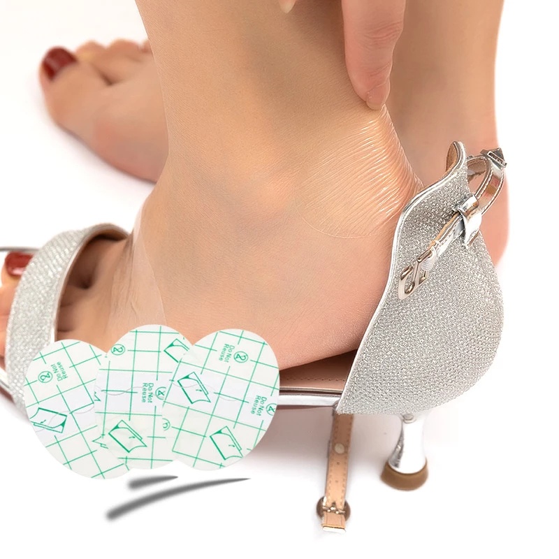 Set 20 miếng dán gót chân chống thấm nước thoáng khí giảm đau thoải mái dành cho cả nam và nữ