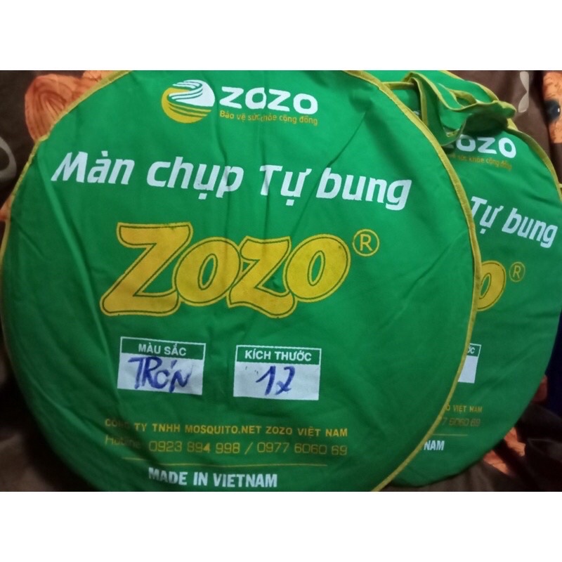 Màn chụp tự bung gấp gọn ZoZo đủ kích thước