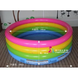 Bể bơi cầu vồng 4 tầng