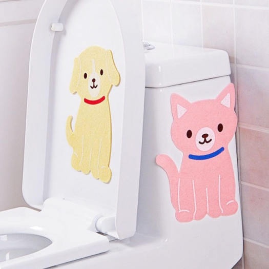 HCM - Miếng dán nhà vệ sinh hình thú ngộ nghĩnh, làm thơm, khử mùi nhà vệ sinh, nhà tắm, phòng ngủ hiệu quả