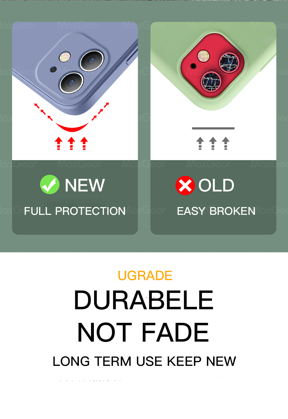 Ốp Điện Thoại Silicon Dẻo Màu Trơn Dáng Vuông Sang Trọng Cho iPhone 11 Pro Max X XR XS | BigBuy360 - bigbuy360.vn