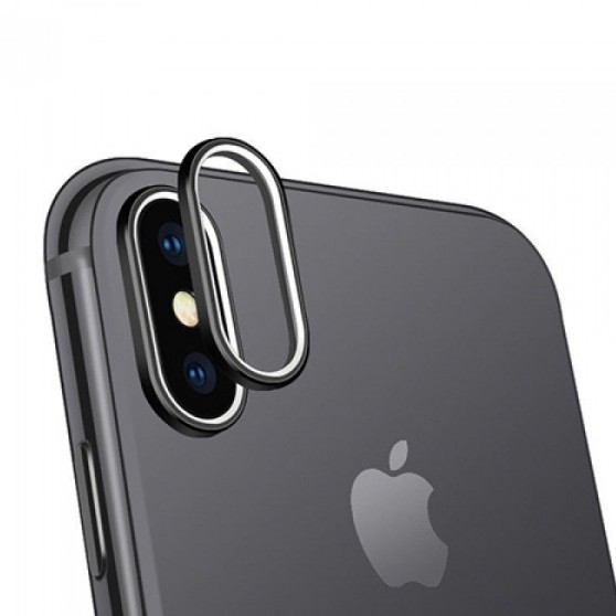 Viền kim loại bảo vệ Camera cho iphone  XR màu xanh dương