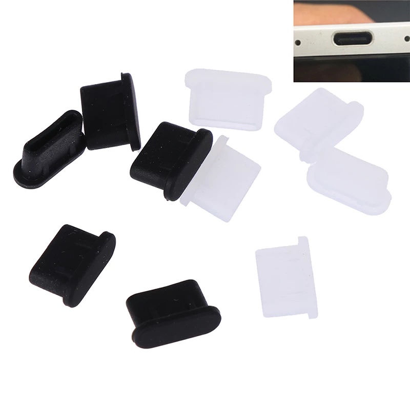 1 Nút Silicon Chặn Cổng Sạc USB Type-C Chống Bụi Tiện Dụng