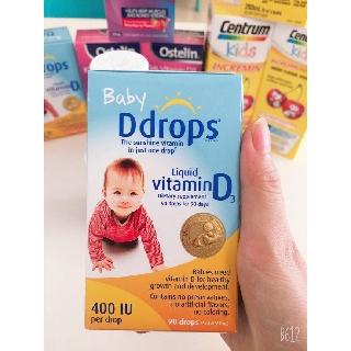 Baby drop vitamin d3 của mỹ