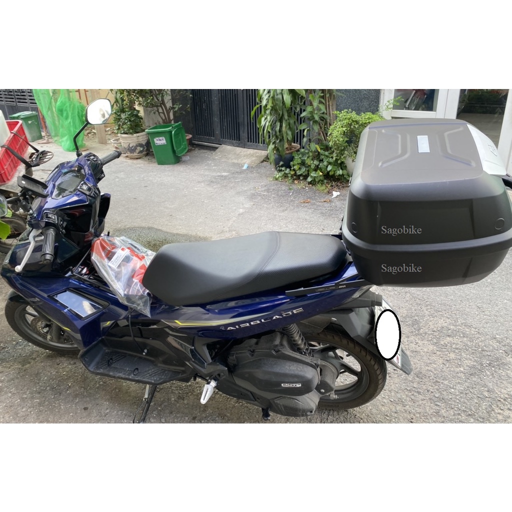 Thùng xe Airblade 150 , thùng Givi E43NTL và baga Air Blade 2020, hàng givi chính hãng, bảo hành 2 năm