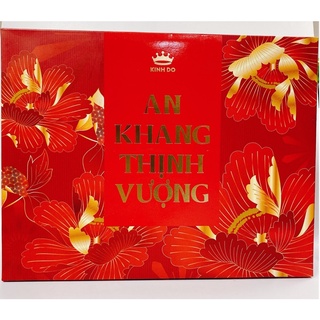 Hộp quà tết kinh đô 1,1383kg/ bộ quà tết kinh đô