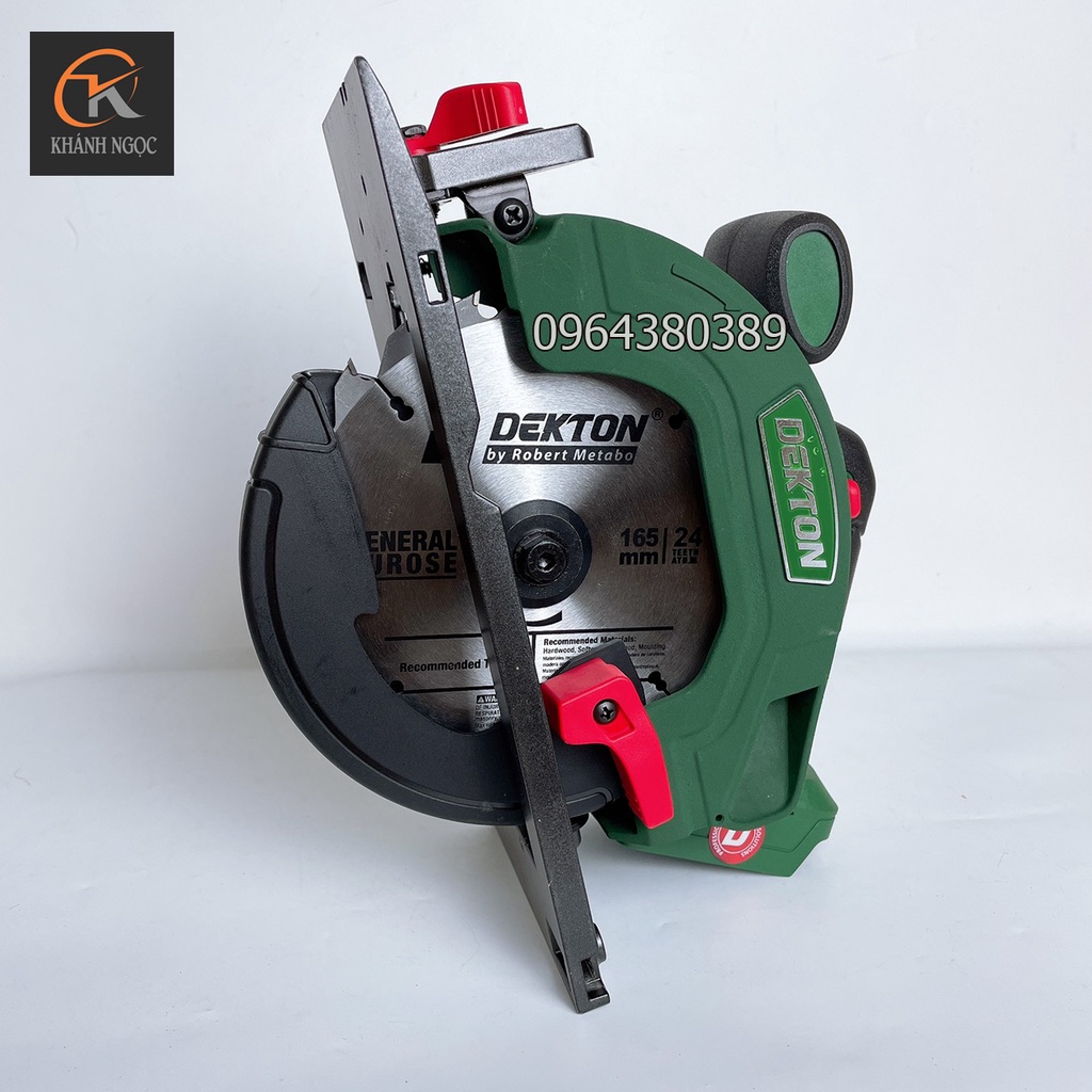 Thân Máy cưa đĩa dùng pin Dekton DK-CS2140MKT dùng chung chân pin makita