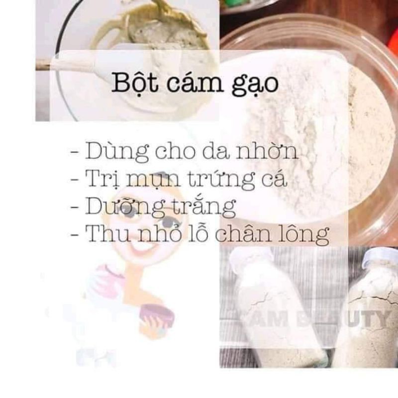 100g cám gạo handmade