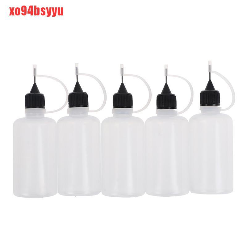 Set 5 Chai Đựng Keo Dạng Bóp 30ml / 50ml Xo94Bsyu