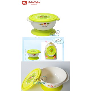Bát ăn dặm dành cho bé , thuộc dòng Lock&Lock hello bebe săn sale LocknLock