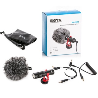 Microphone Boya BY-MM1 Thu Âm Cao Cấp Dành Cho Máy Ảnh