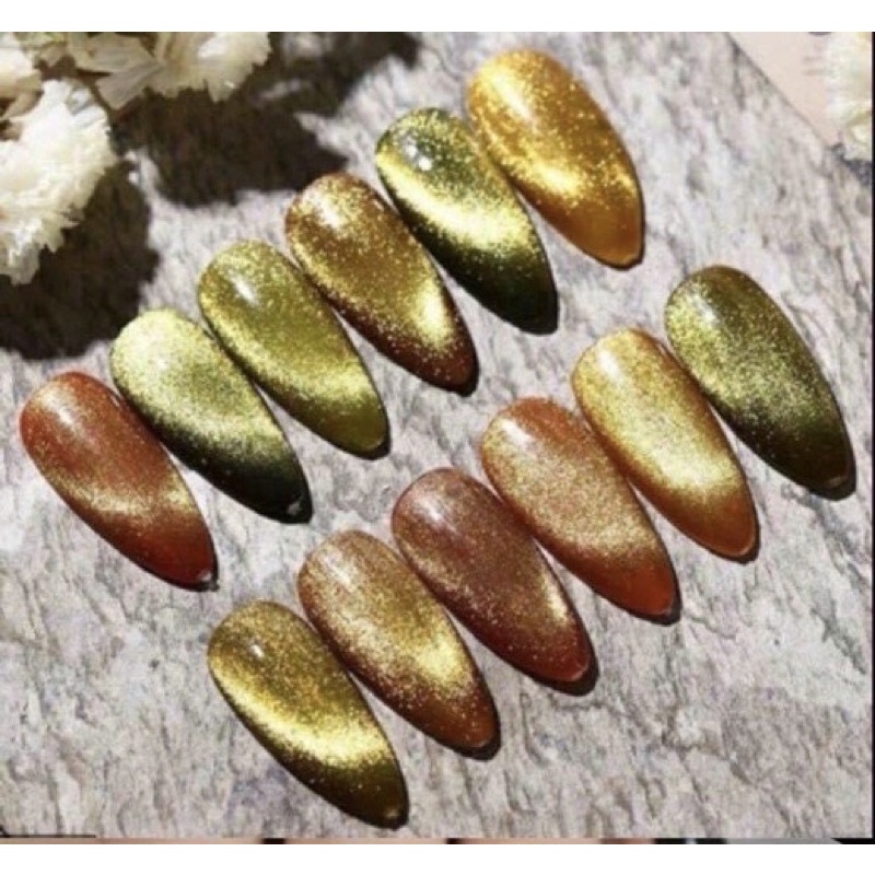 Sơn gel mắt mèo kim cương siêu sáng