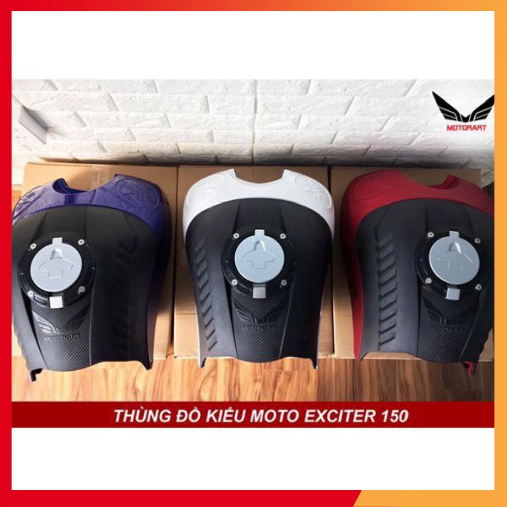 THÙNG ĐỒ KIỂU CHO EXCITER 150 CHÍNH HÃNG MOTOR ART