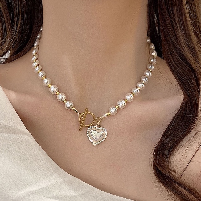 Vòng cổ Ngọc Trai Thời Trang Mùa Hè Mới 2023 Dành Cho Nữ