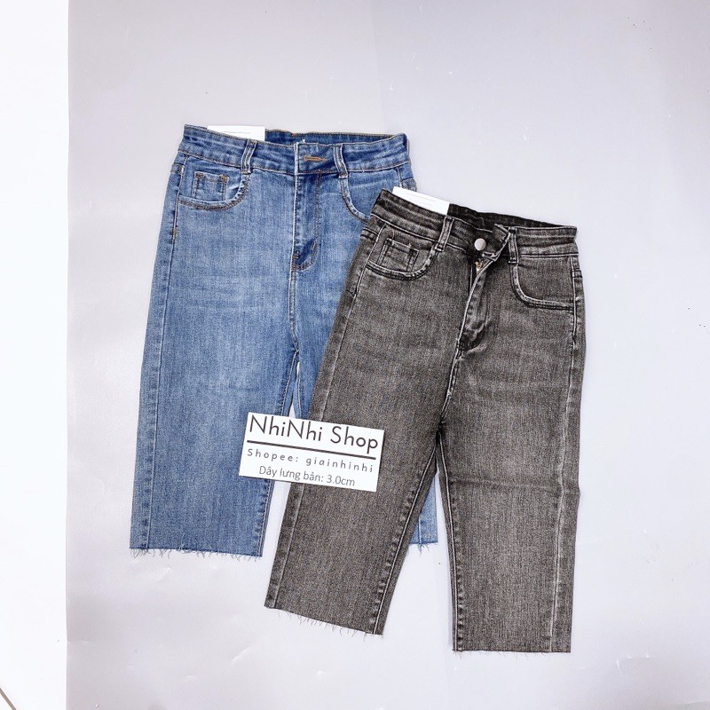 Xả hàng - Quần ngố bò co dãn nhiều mẫu - NhiNhi Shop