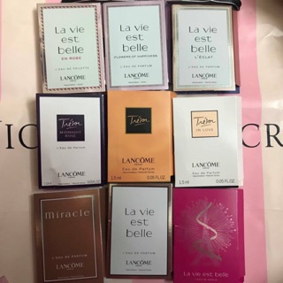 Vial nước hoa Lancome la vie est / Miracle /