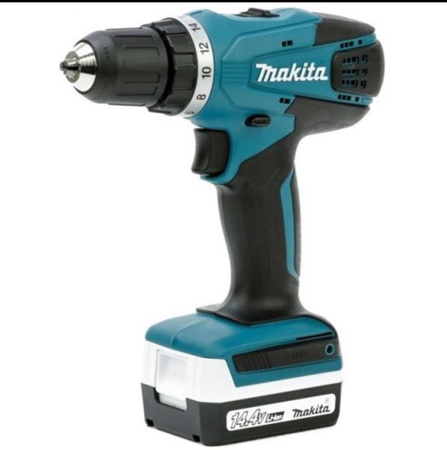 Máy khoan vặn vít dùng pin Makita DF347DWE 14.4V