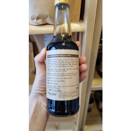 NƯỚC TƯƠNG TAMARI HỮU CƠ LÂU NĂM 300 ML - THỰC PHẨM DƯỠNG SINH THUẦN VIỆT