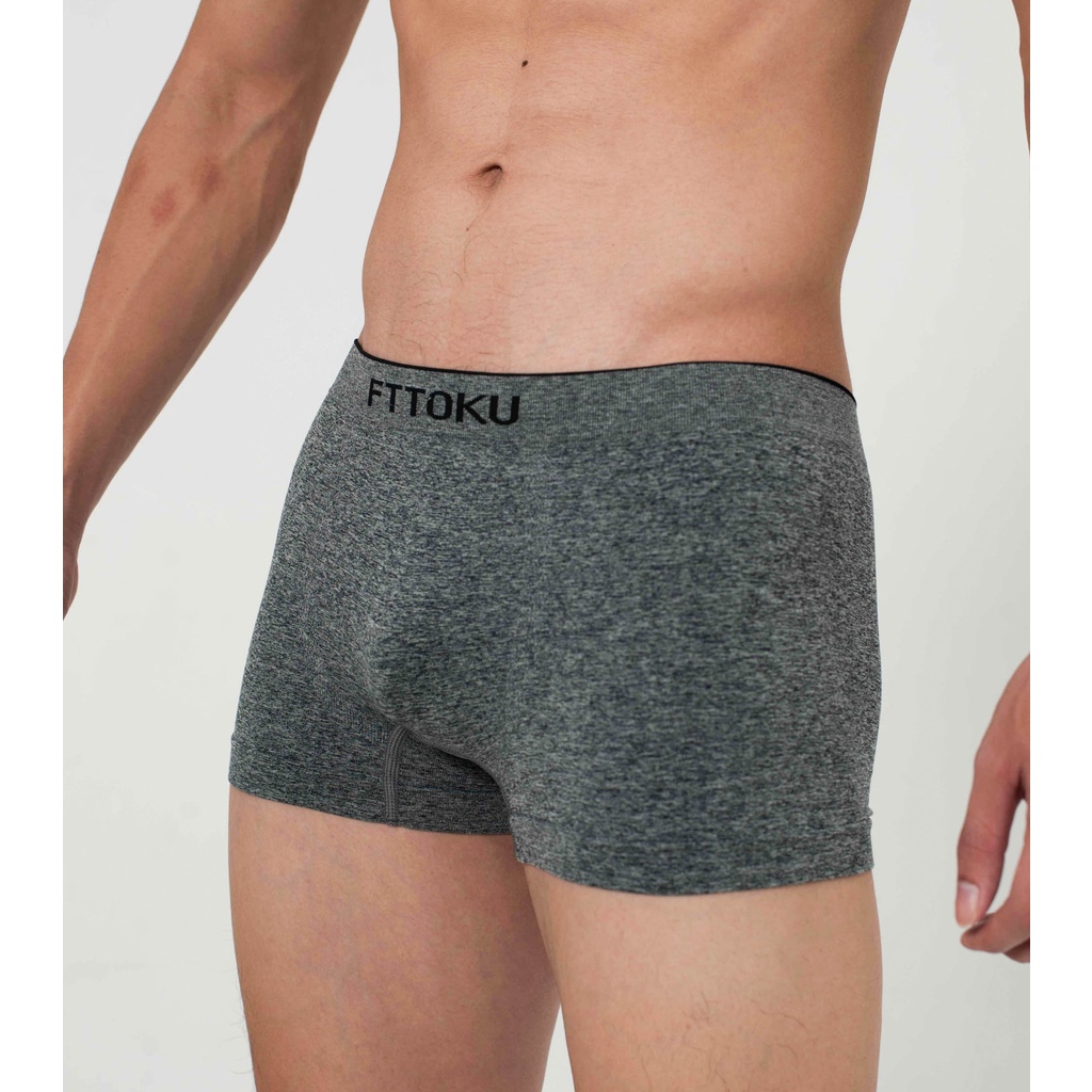 Quần lót nam OKU kiểu dáng boxer chất liệu Bamboo sợi tre cao cấp, mềm mại thoáng mát W901