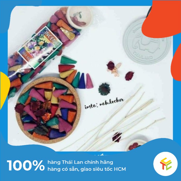 Trầm Hương Thái Lan [bịt 100 nụ đủ màu, đủ mùi]