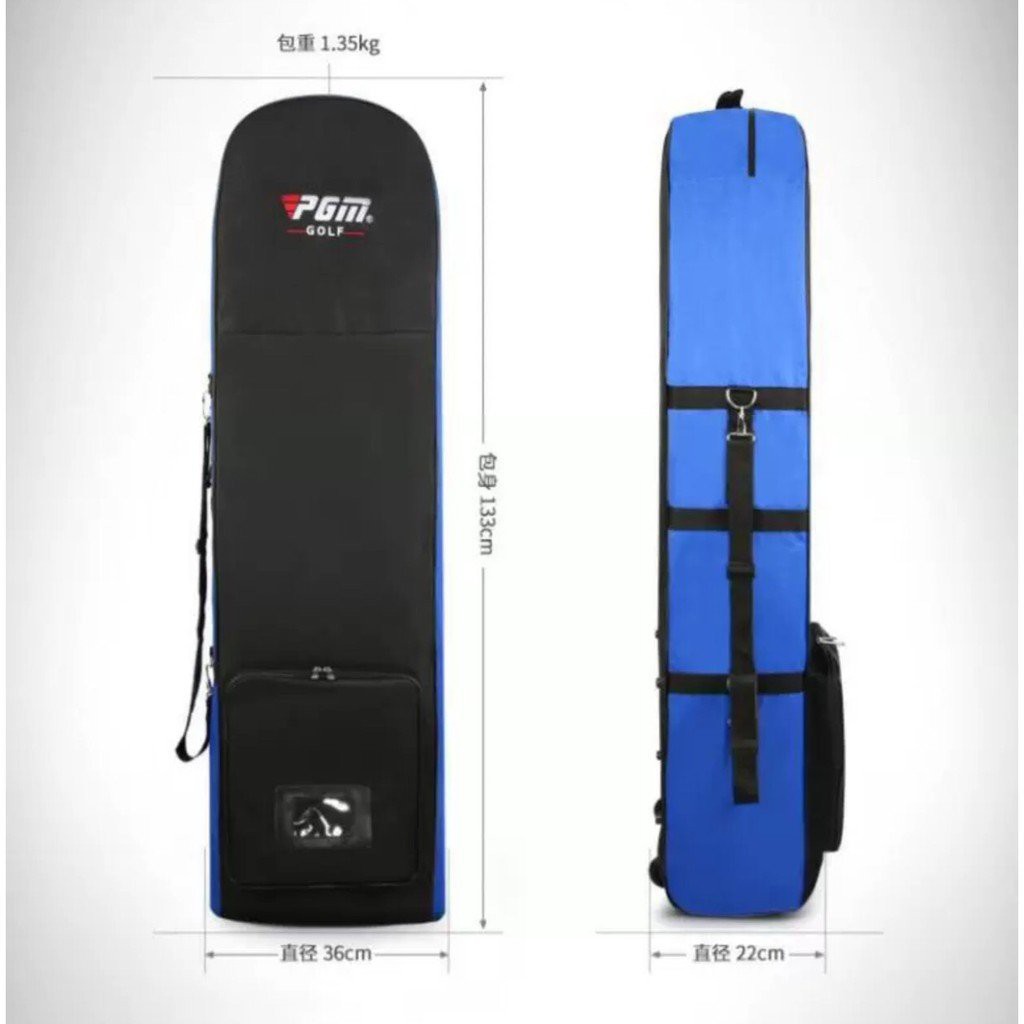 Cover túi gậy golf hàng không PGM có bánh xe tiện lợi khi di chuyển CG002