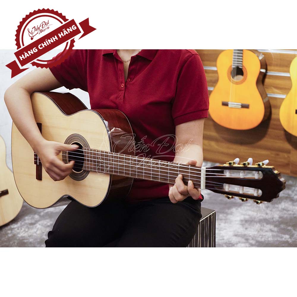 Đàn Guitar Classic Việt Nam GC-20HV Full Phụ Kiện Cho Người Mới Chơi - Bảo hành 12 tháng