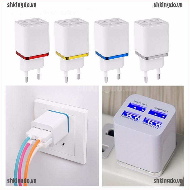 Ổ Cắm Sạc Chia 4 Cổng Usb Tiện Dụng