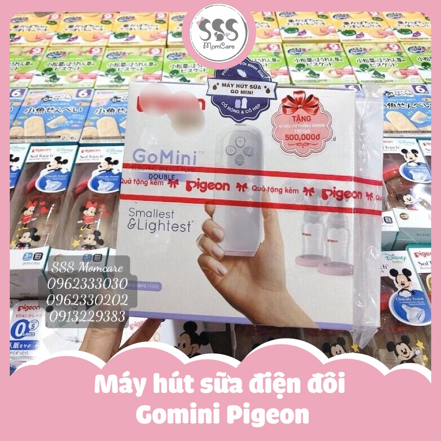 Máy hút sữa điện đôi Gomini Pigeon