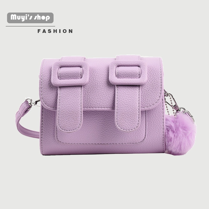 Túi Đeo Chéo Hình Vuông Nhỏ Phong Cách Nước Ngoài Cho Nữ