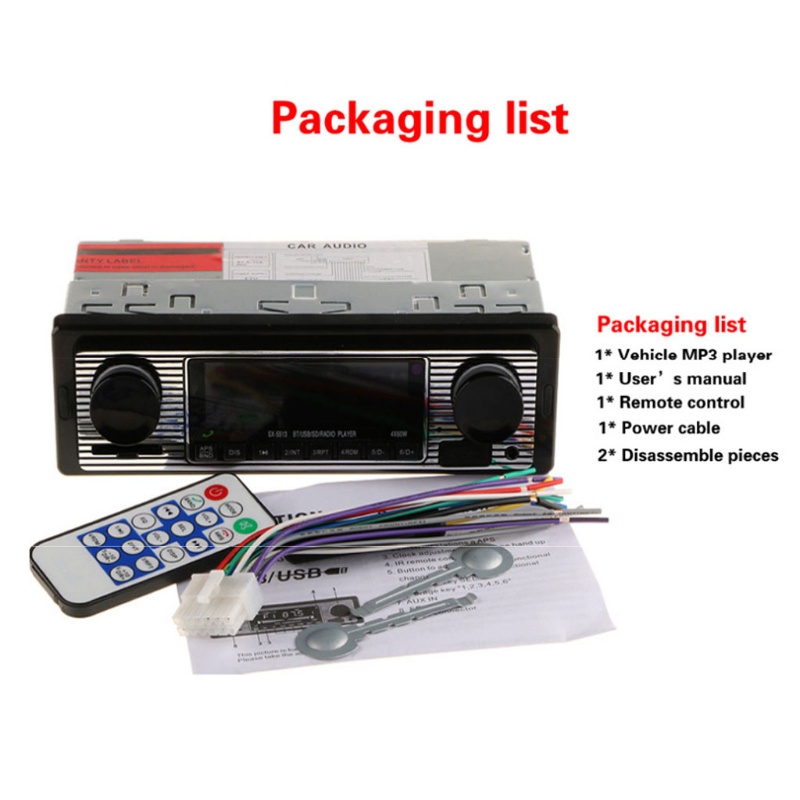 Máy Nghe Nhạc Không Dây Kết Nối Bluetooth Cho Xe Hơi