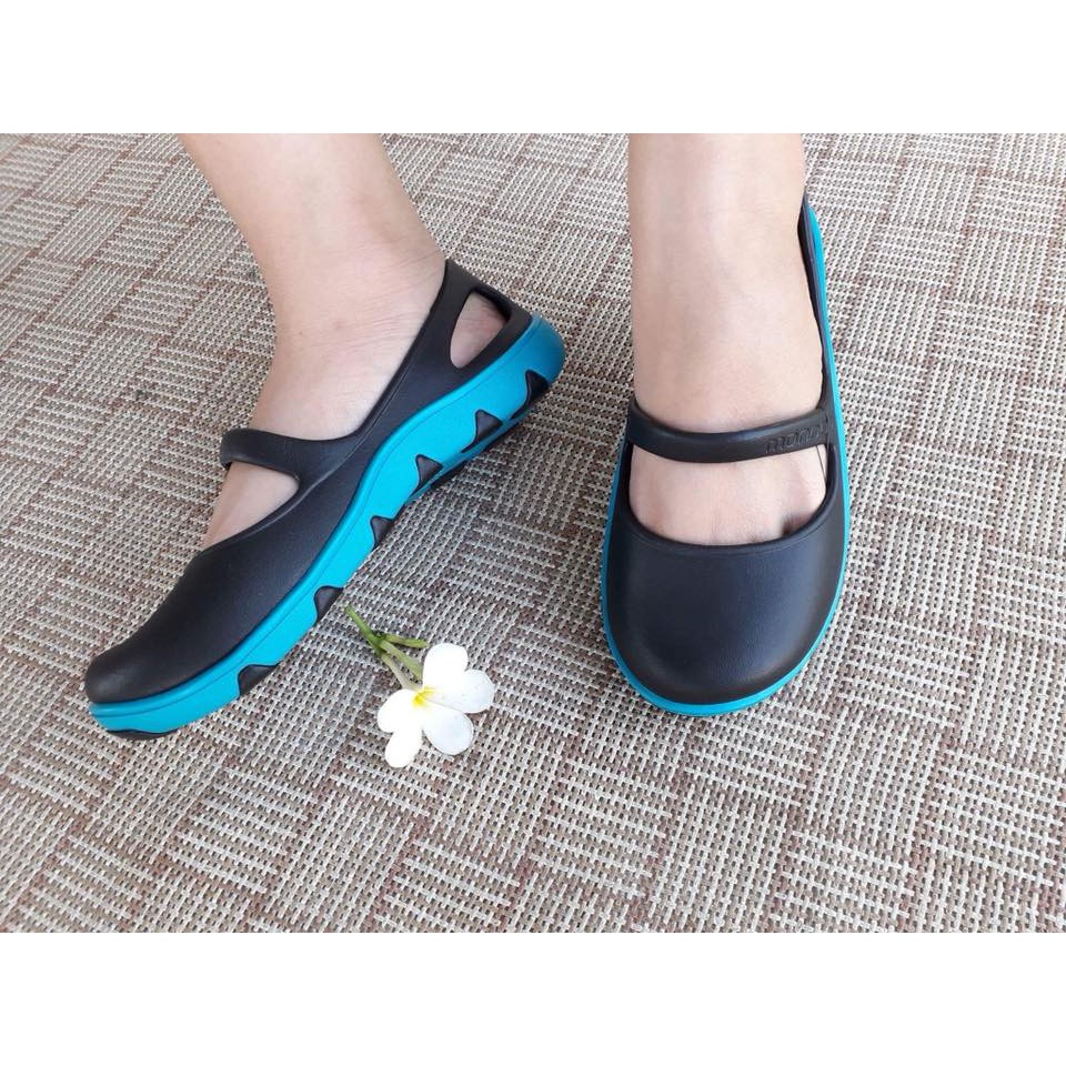 Giày Thái Lan nữ Monobo Tammy Chính Hãng – Đen đế xanh | BigBuy360 - bigbuy360.vn